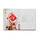 Bubbly Personalized Gold Metallic Leather Book Image 2 of 6